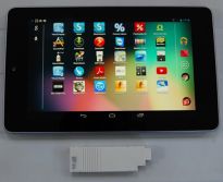 Tablet and dongle